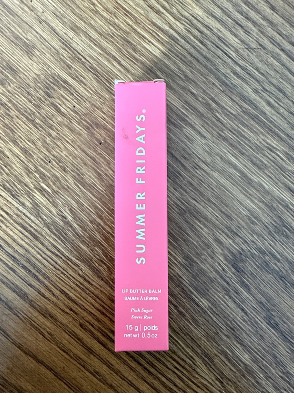 NIB Summer Fridays Lip Butter Balm in Pink Sugar
